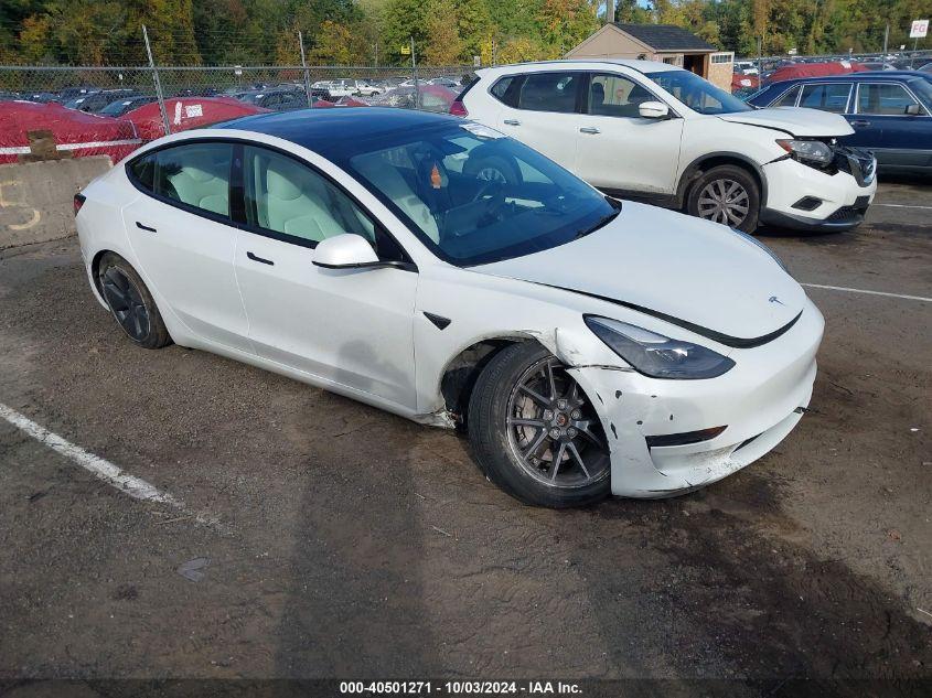 TESLA MODEL 3 LONG RANGE DUAL MOTOR ALL-WHEEL DRIVE 2022