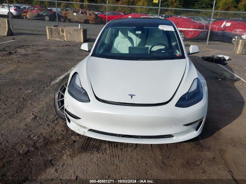 TESLA MODEL 3 LONG RANGE DUAL MOTOR ALL-WHEEL DRIVE 2022