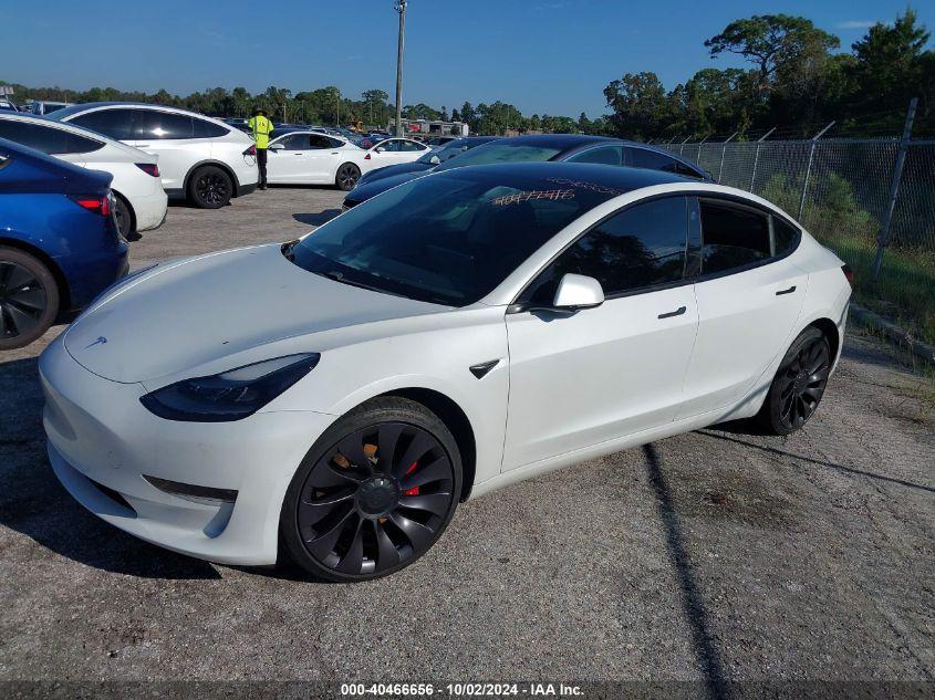 TESLA MODEL 3 PERFORMANCE DUAL MOTOR ALL-WHEEL DRIVE 2021