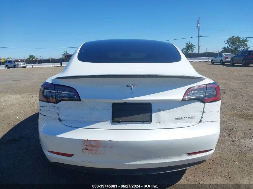 TESLA MODEL 3 PERFORMANCE DUAL MOTOR ALL-WHEEL DRIVE 2021