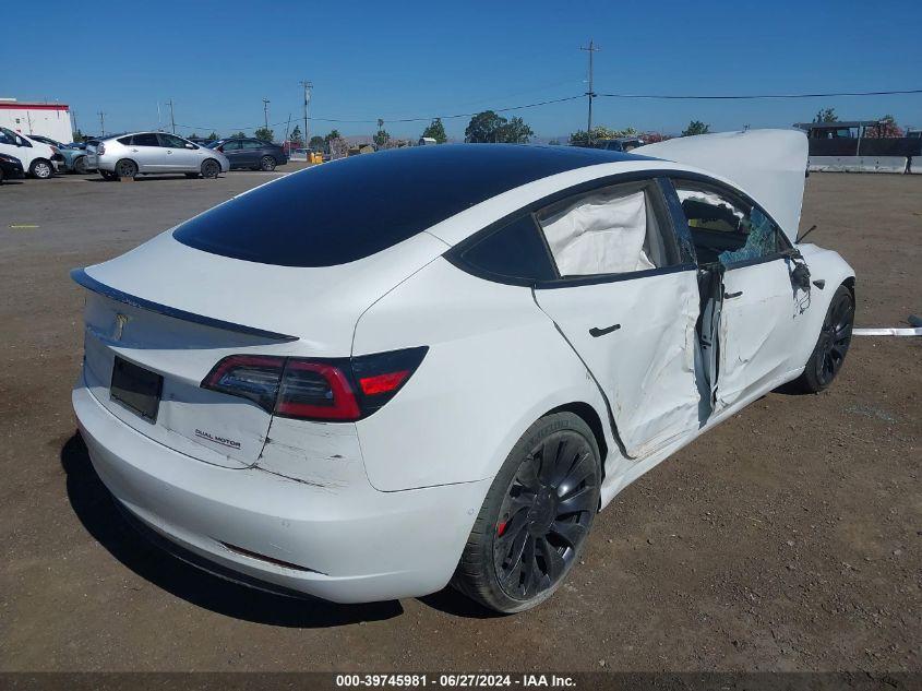 TESLA MODEL 3 PERFORMANCE DUAL MOTOR ALL-WHEEL DRIVE 2021