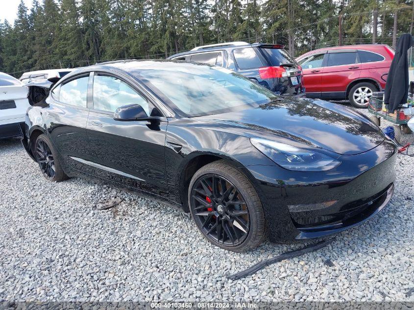 TESLA MODEL 3 PERFORMANCE DUAL MOTOR ALL-WHEEL DRIVE 2023