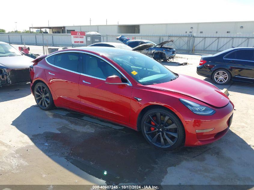 TESLA MODEL 3 PERFORMANCE DUAL MOTOR ALL-WHEEL DRIVE 2020