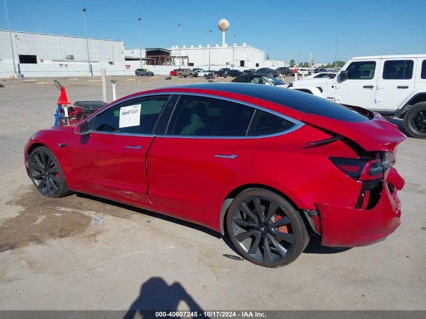 TESLA MODEL 3 PERFORMANCE DUAL MOTOR ALL-WHEEL DRIVE 2020