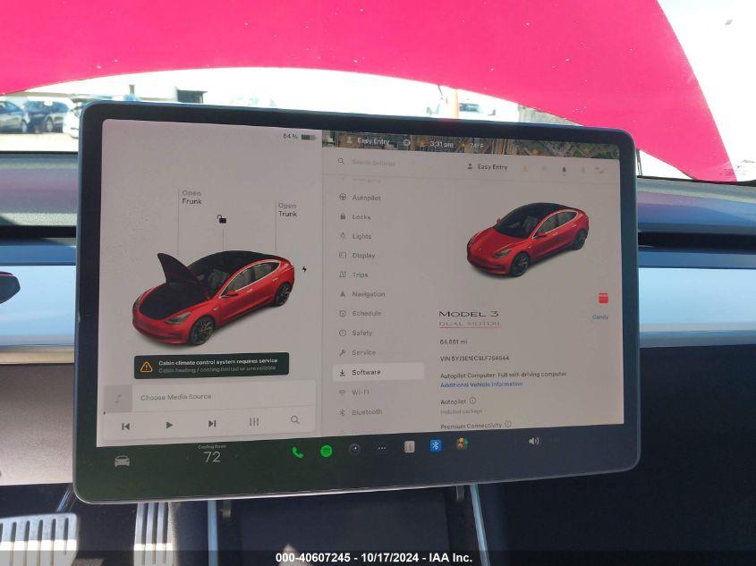 TESLA MODEL 3 PERFORMANCE DUAL MOTOR ALL-WHEEL DRIVE 2020