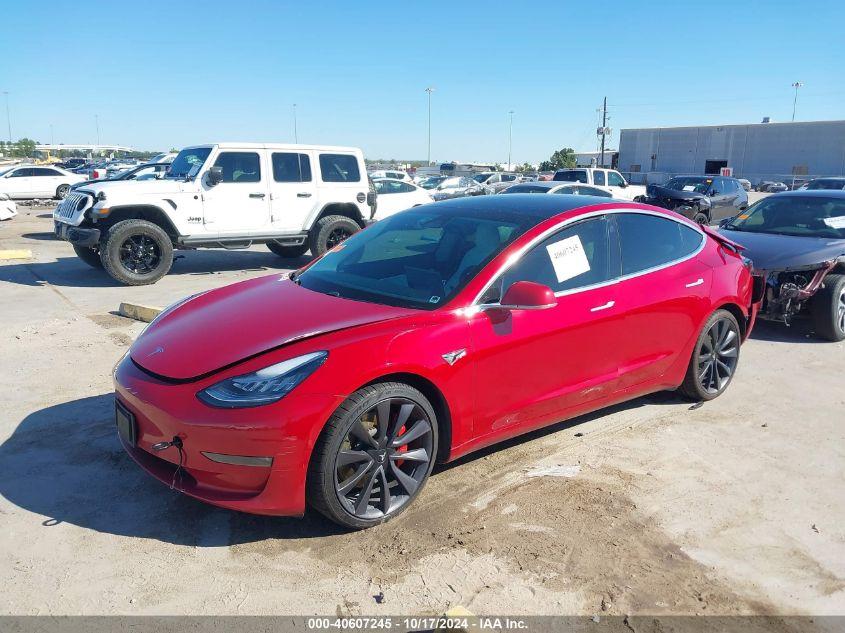 TESLA MODEL 3 PERFORMANCE DUAL MOTOR ALL-WHEEL DRIVE 2020