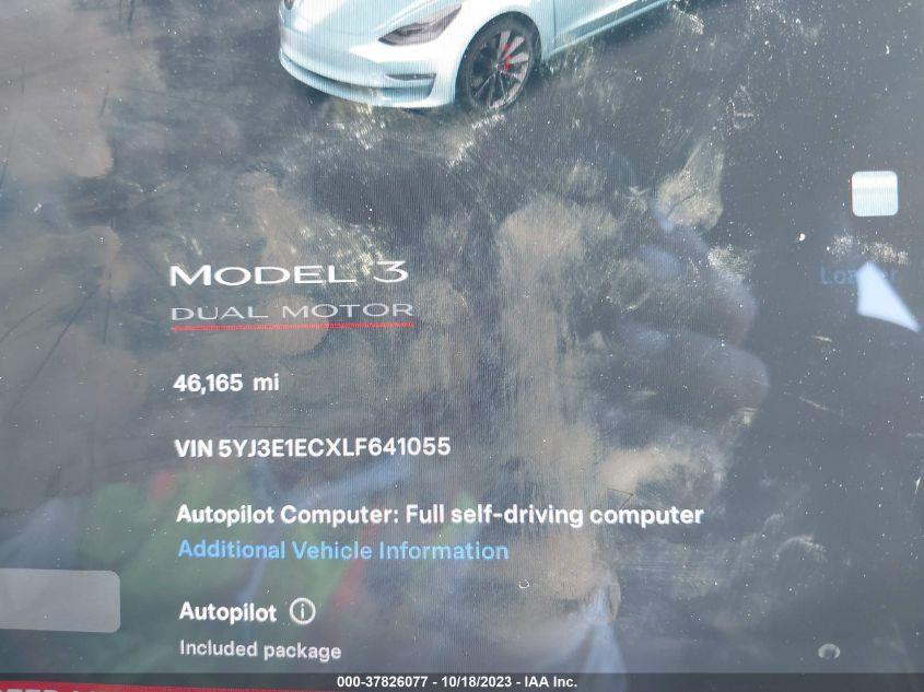 TESLA MODEL 3   2020