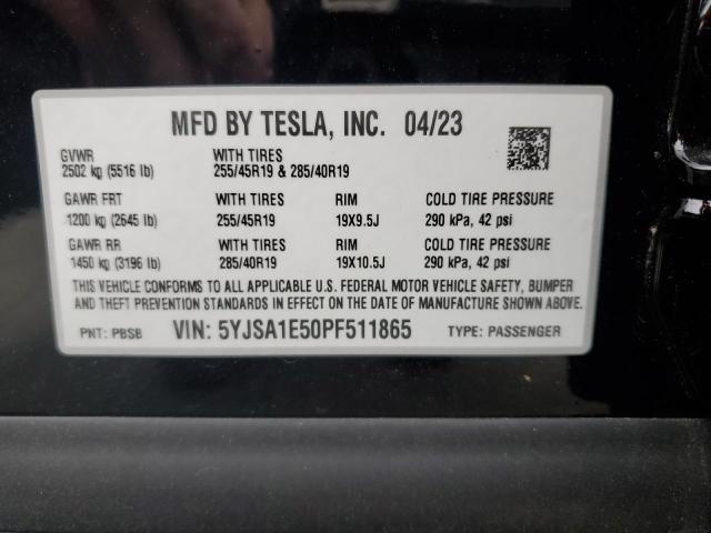 TESLA MODEL S  2023