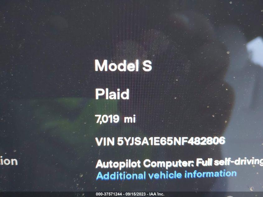 TESLA MODEL S   2022