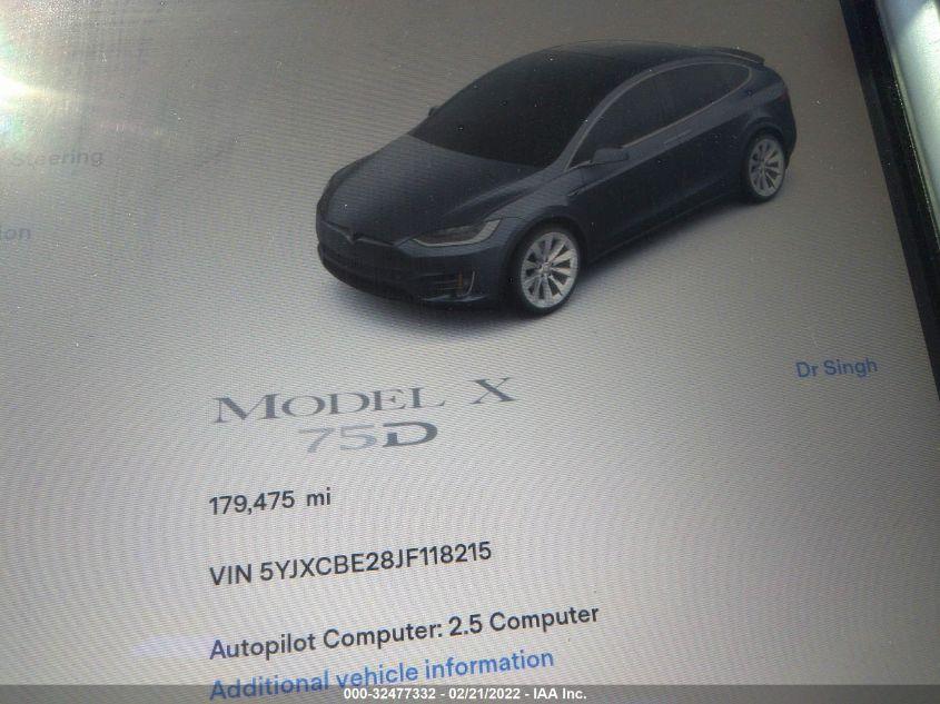 TESLA MODEL X 75D/100D/P100D 2018