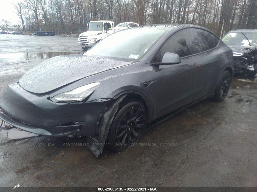 TESLA MODEL Y LONG RANGE 2020