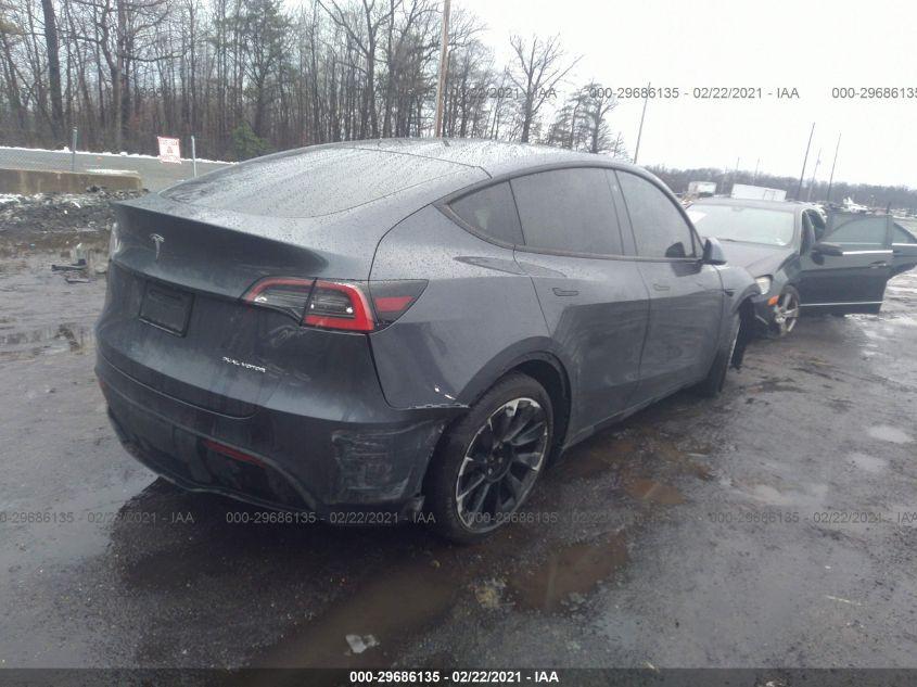 TESLA MODEL Y LONG RANGE 2020