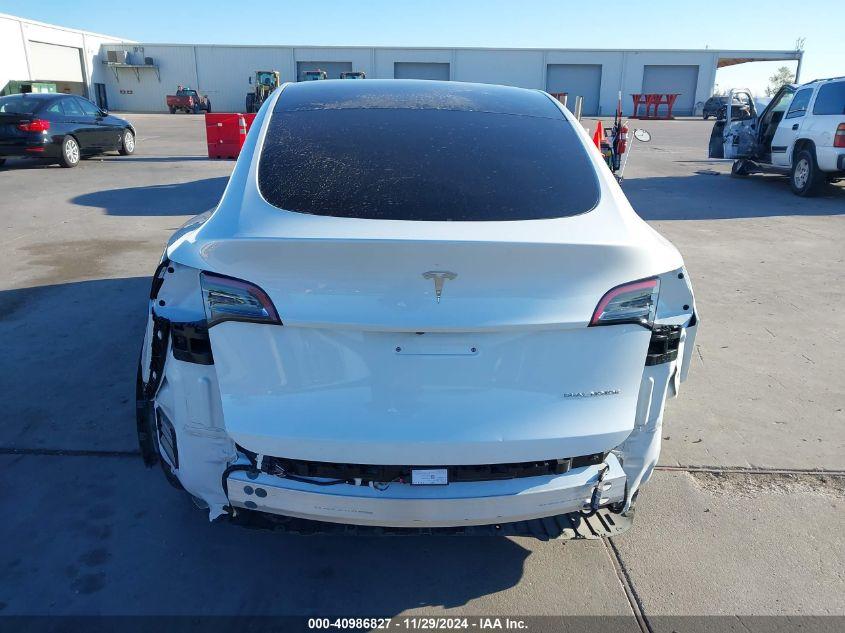 TESLA MODEL Y LONG RANGE DUAL MOTOR ALL-WHEEL DRIVE 2021