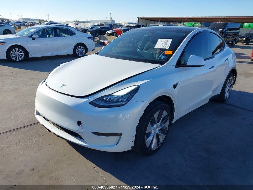 TESLA MODEL Y LONG RANGE DUAL MOTOR ALL-WHEEL DRIVE 2021