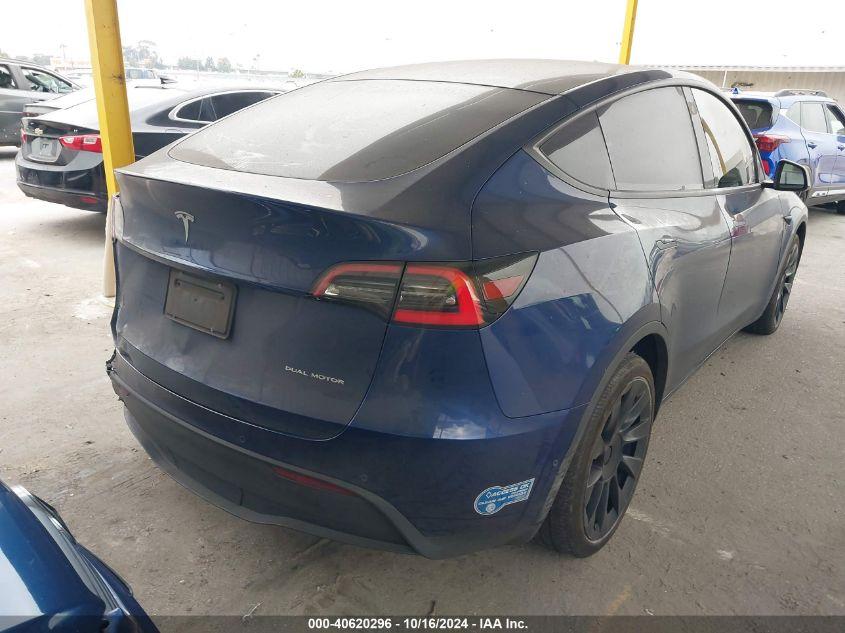 TESLA MODEL Y LONG RANGE DUAL MOTOR ALL-WHEEL DRIVE 2021