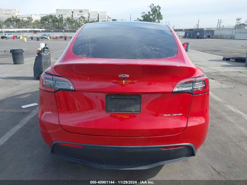 TESLA MODEL Y LONG RANGE DUAL MOTOR ALL-WHEEL DRIVE 2021