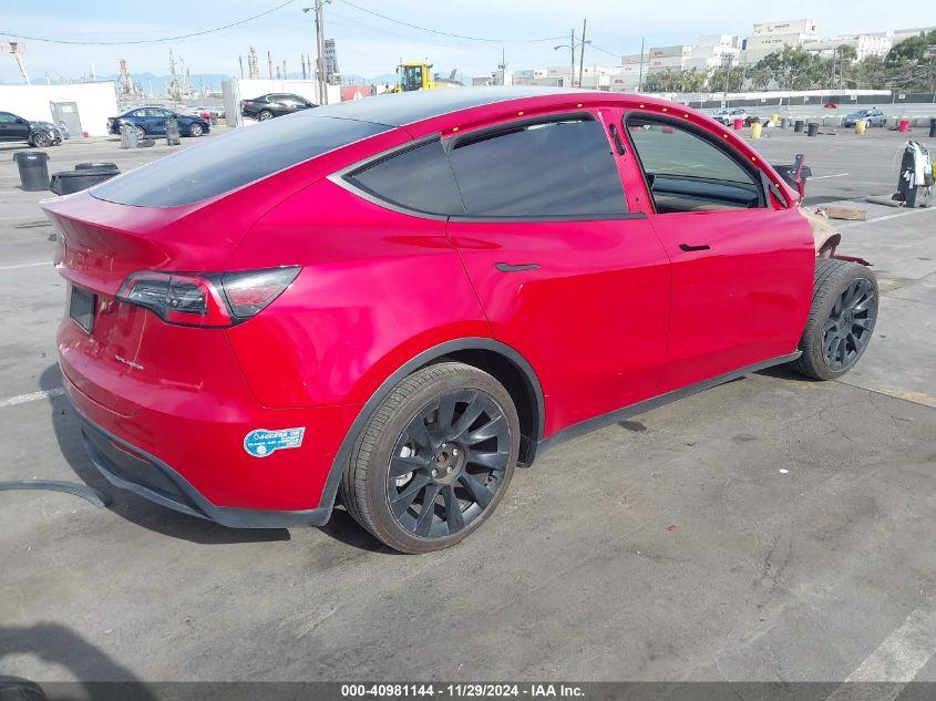 TESLA MODEL Y LONG RANGE DUAL MOTOR ALL-WHEEL DRIVE 2021