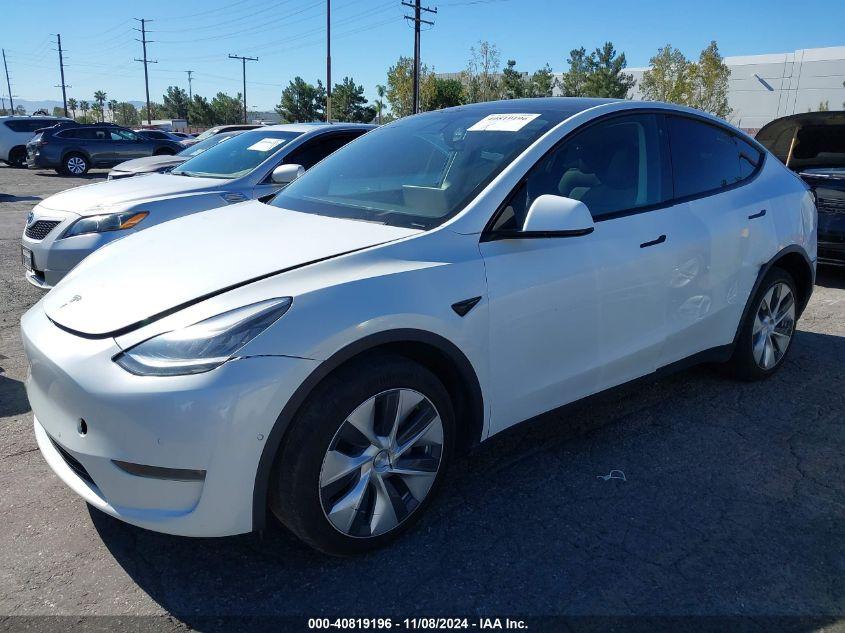 TESLA MODEL Y LONG RANGE DUAL MOTOR ALL-WHEEL DRIVE 2021