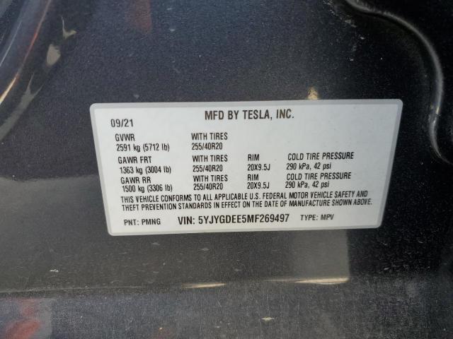 TESLA MODEL Y  2021