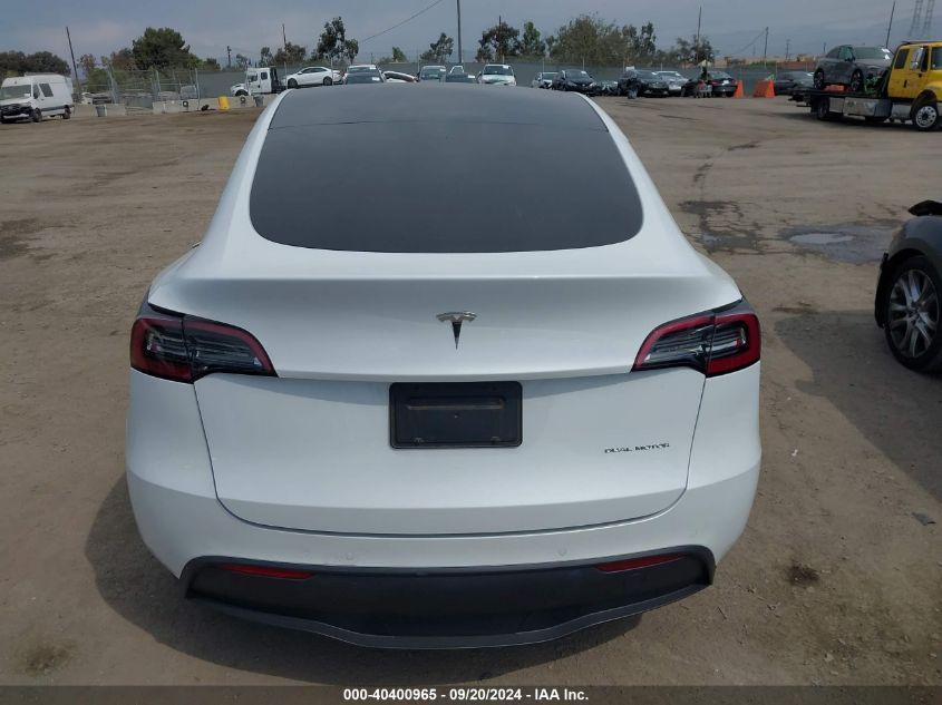 TESLA MODEL Y LONG RANGE DUAL MOTOR ALL-WHEEL DRIVE 2021