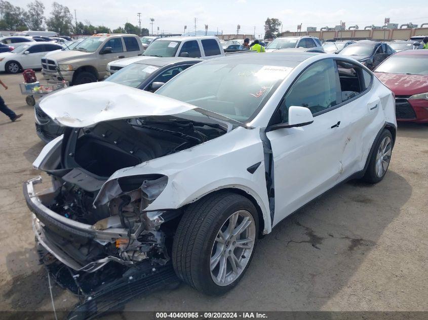 TESLA MODEL Y LONG RANGE DUAL MOTOR ALL-WHEEL DRIVE 2021