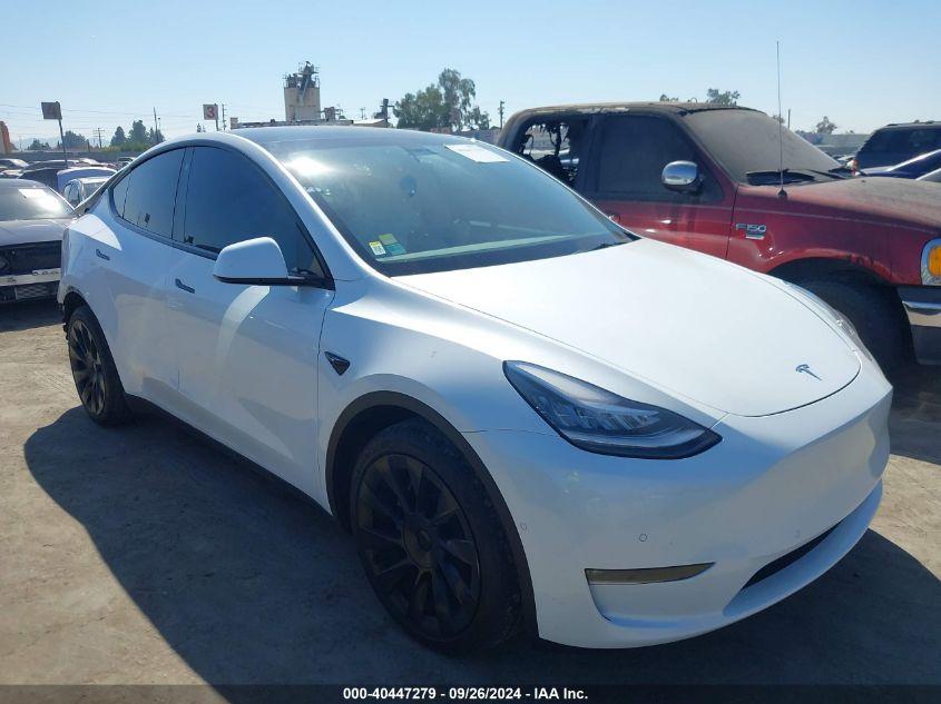 TESLA MODEL Y LONG RANGE DUAL MOTOR ALL-WHEEL DRIVE 2021