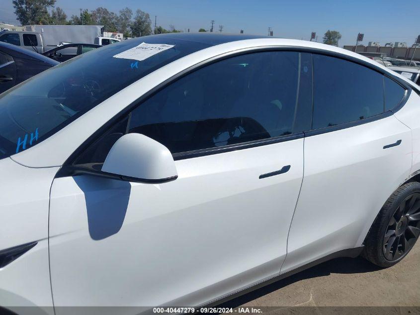 TESLA MODEL Y LONG RANGE DUAL MOTOR ALL-WHEEL DRIVE 2021