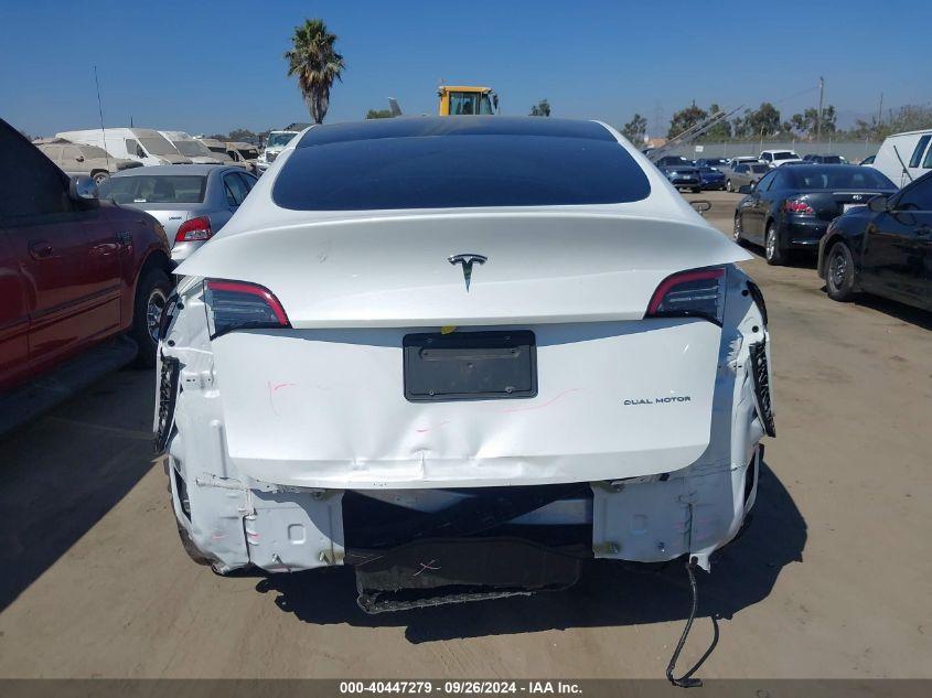 TESLA MODEL Y LONG RANGE DUAL MOTOR ALL-WHEEL DRIVE 2021