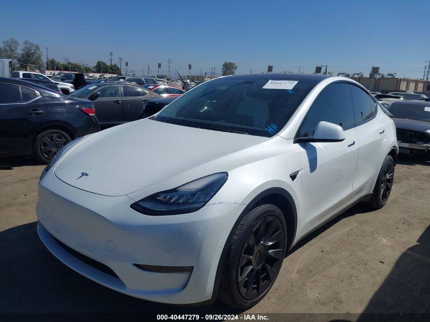 TESLA MODEL Y LONG RANGE DUAL MOTOR ALL-WHEEL DRIVE 2021