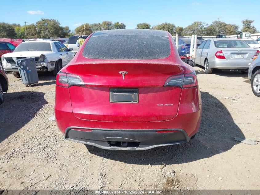 TESLA MODEL Y LONG RANGE DUAL MOTOR ALL-WHEEL DRIVE 2021