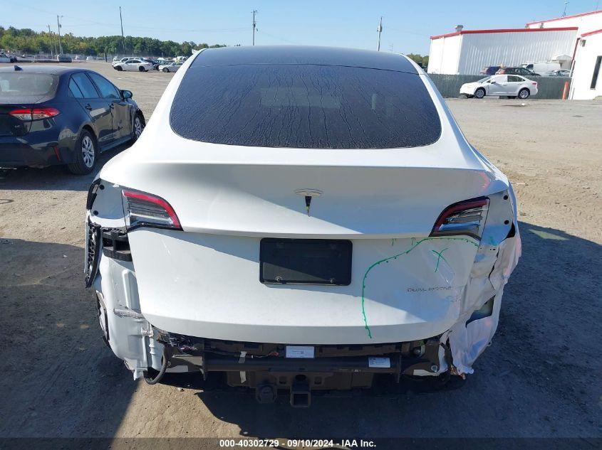 TESLA MODEL Y LONG RANGE DUAL MOTOR ALL-WHEEL DRIVE 2021