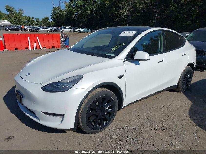 TESLA MODEL Y LONG RANGE DUAL MOTOR ALL-WHEEL DRIVE 2021