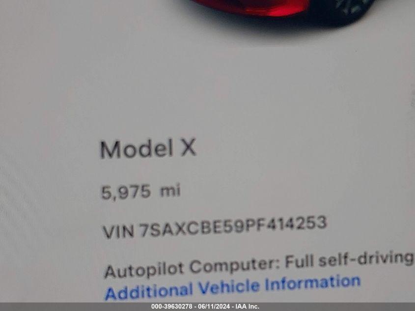 TESLA MODEL X DUAL MOTOR ALL-WHEEL DRIVE/STANDARD RANGE 2023