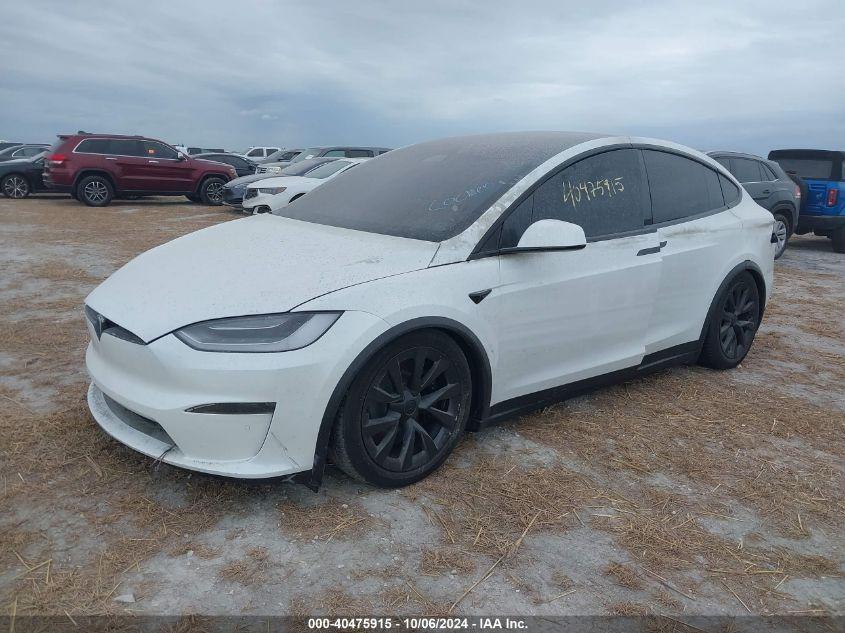 TESLA MODEL X PLAID TRI MOTOR ALL-WHEEL DRIVE 2022