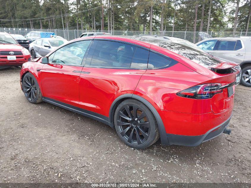 TESLA MODEL X PLAID TRI MOTOR ALL-WHEEL DRIVE 2022