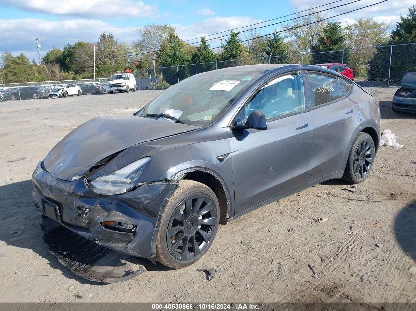 TESLA MODEL Y LONG RANGE DUAL MOTOR ALL-WHEEL DRIVE 2022