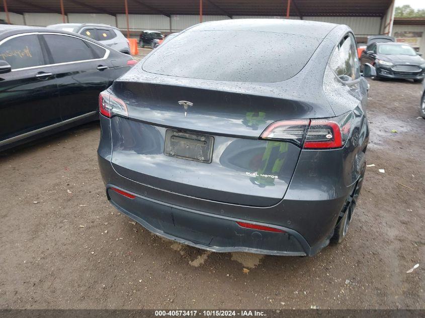 TESLA MODEL Y LONG RANGE DUAL MOTOR ALL-WHEEL DRIVE 2022