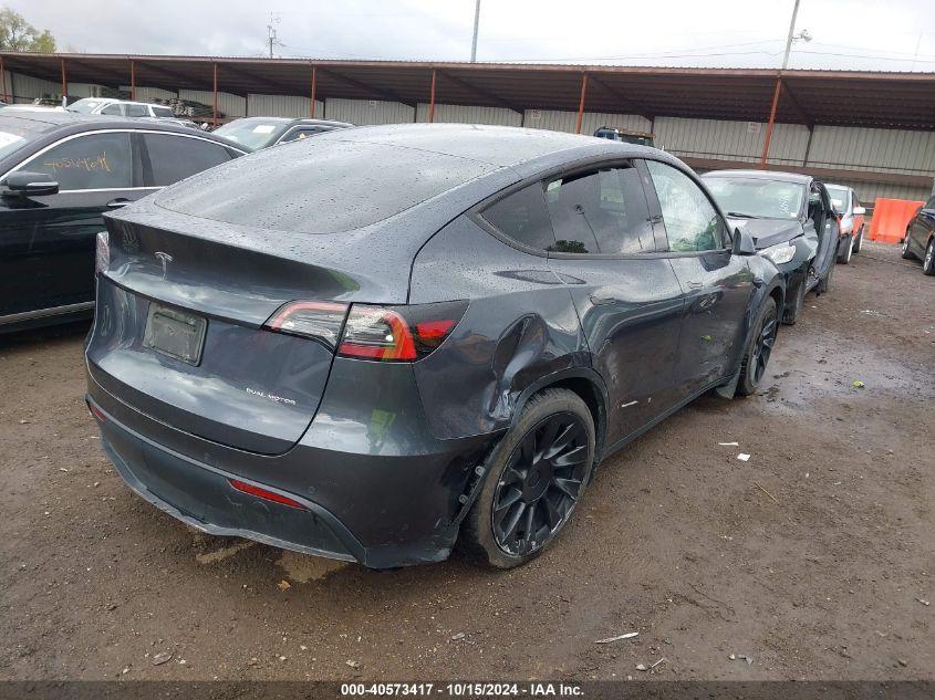 TESLA MODEL Y LONG RANGE DUAL MOTOR ALL-WHEEL DRIVE 2022