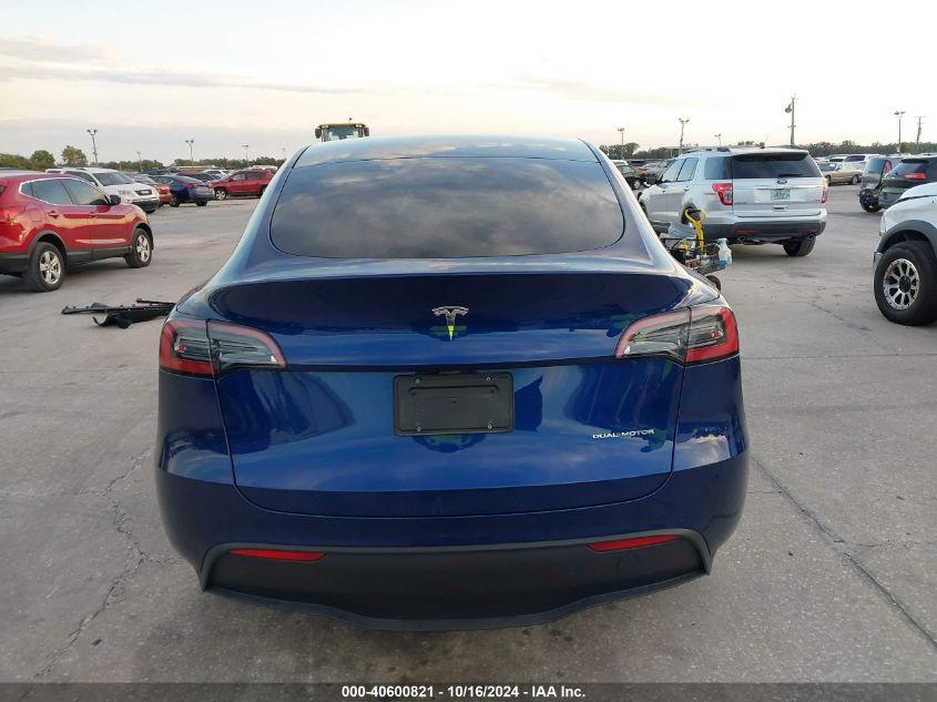 TESLA MODEL Y LONG RANGE DUAL MOTOR ALL-WHEEL DRIVE 2022