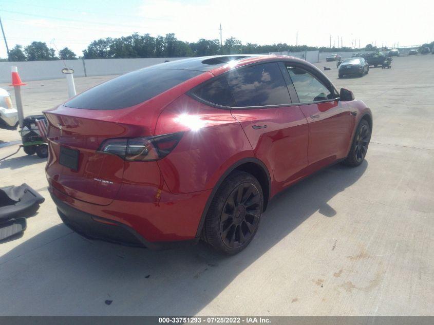 TESLA MODEL Y LONG RANGE 2022