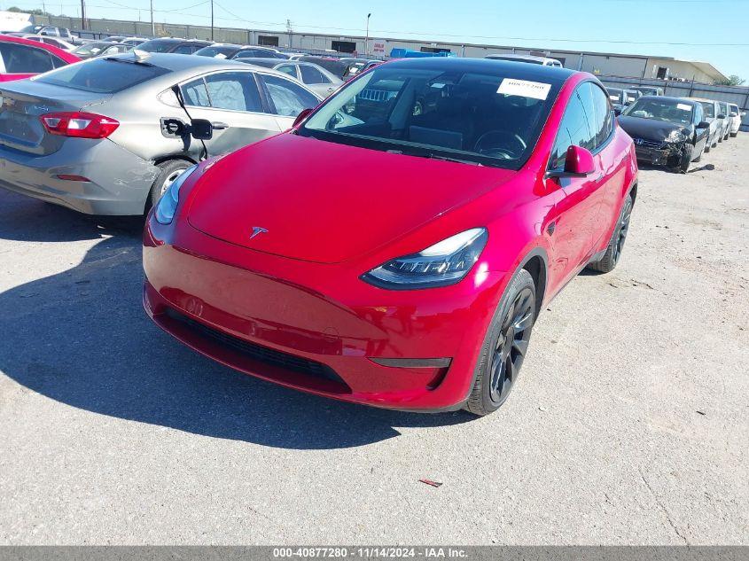 TESLA MODEL Y LONG RANGE DUAL MOTOR ALL-WHEEL DRIVE 2022