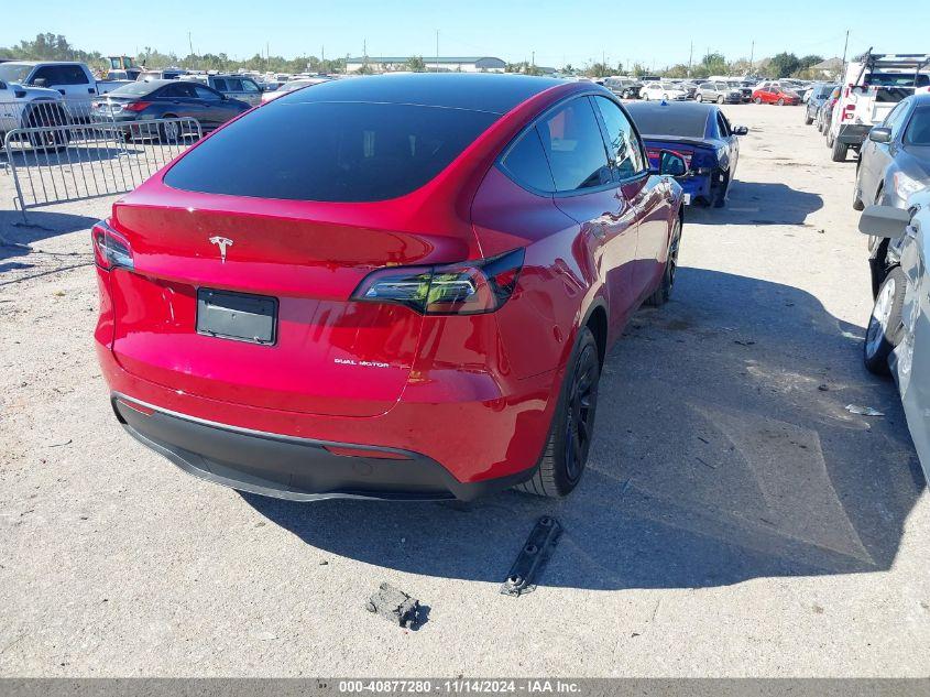 TESLA MODEL Y LONG RANGE DUAL MOTOR ALL-WHEEL DRIVE 2022