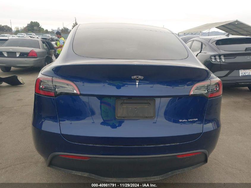 TESLA MODEL Y LONG RANGE DUAL MOTOR ALL-WHEEL DRIVE 2022