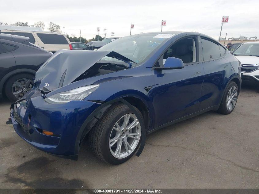 TESLA MODEL Y LONG RANGE DUAL MOTOR ALL-WHEEL DRIVE 2022