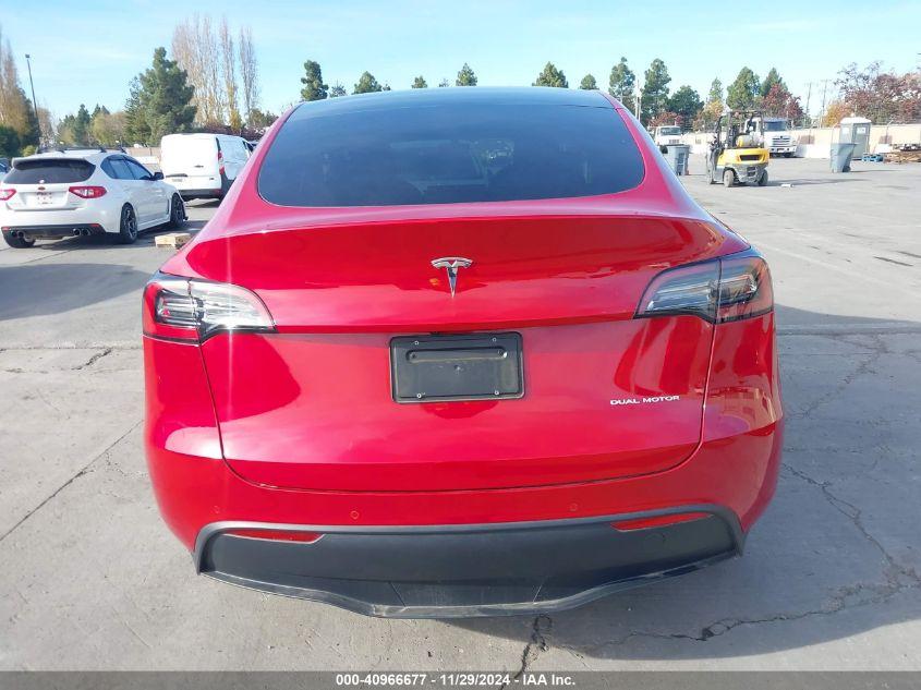 TESLA MODEL Y LONG RANGE DUAL MOTOR ALL-WHEEL DRIVE 2022