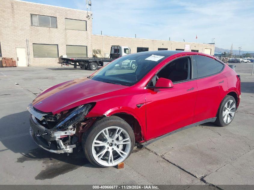 TESLA MODEL Y LONG RANGE DUAL MOTOR ALL-WHEEL DRIVE 2022