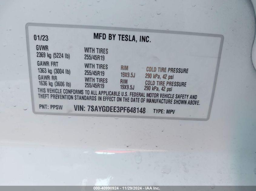 TESLA MODEL Y  2023