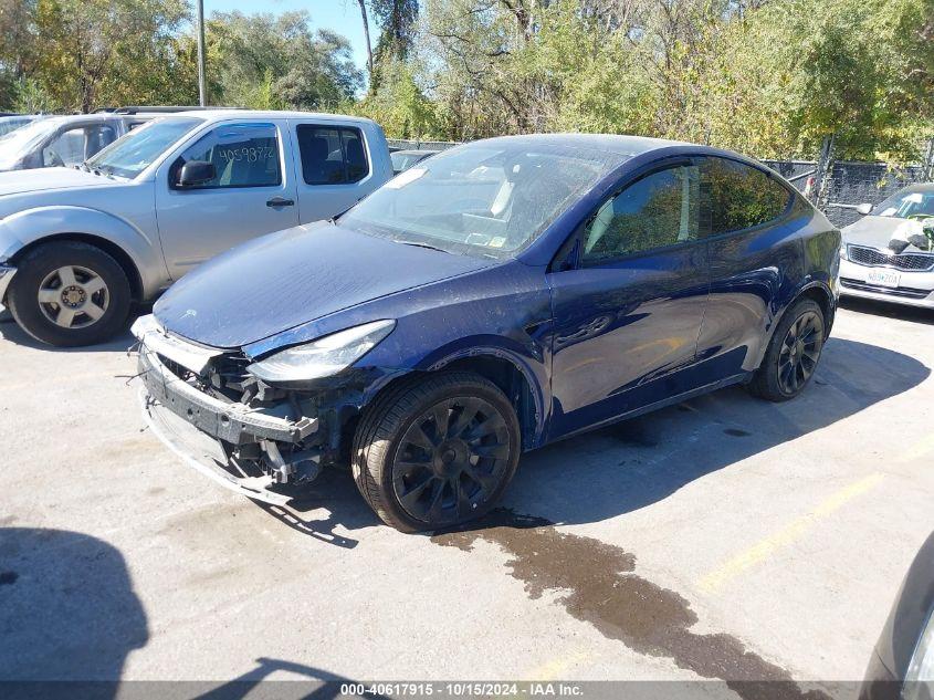 TESLA MODEL Y LONG RANGE DUAL MOTOR ALL-WHEEL DRIVE 2022