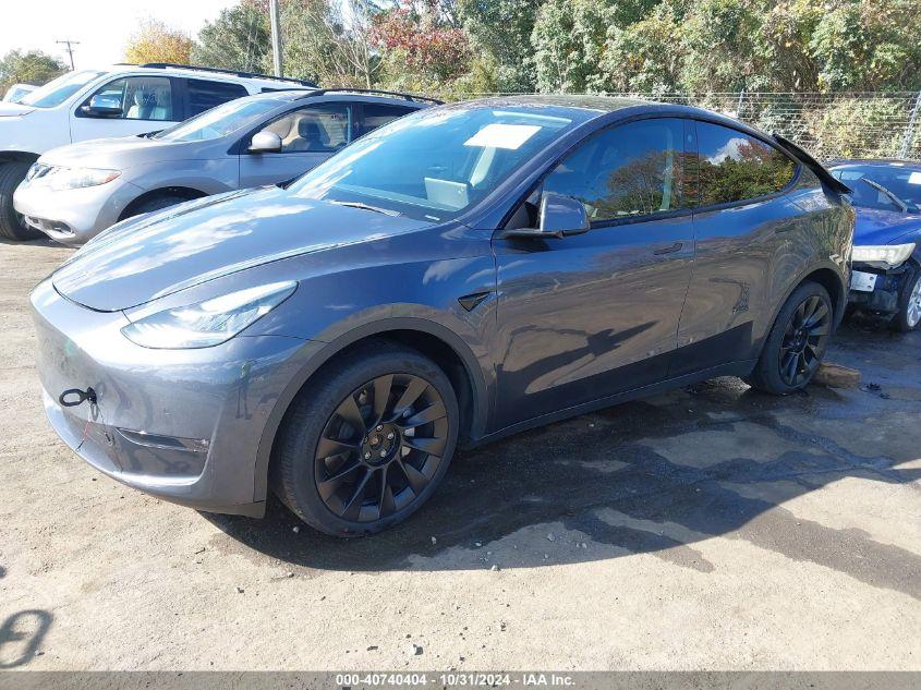 TESLA MODEL Y LONG RANGE DUAL MOTOR ALL-WHEEL DRIVE 2022