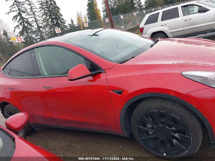 TESLA MODEL Y AWD/LONG RANGE DUAL MOTOR ALL-WHEEL DRIVE 2023